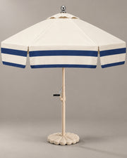 Riviera Navy Double-Stripe Umbrella