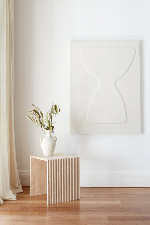 طاولة جانبية FLUTED Side Table