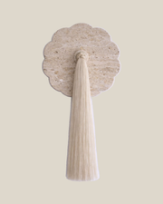 Marble X Tassel Wall Accent