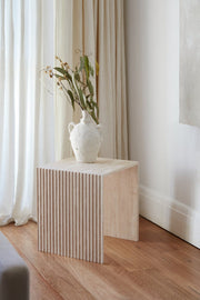 طاولة جانبية FLUTED Side Table