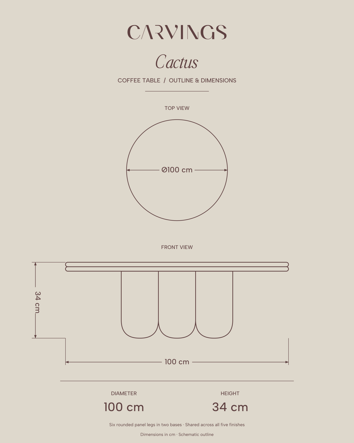 CACTUS Coffee Table