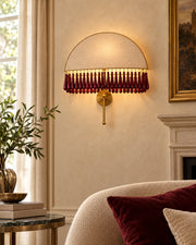 DROPLET Wall Sconce by LaLuz — Burgundy Lifestyle