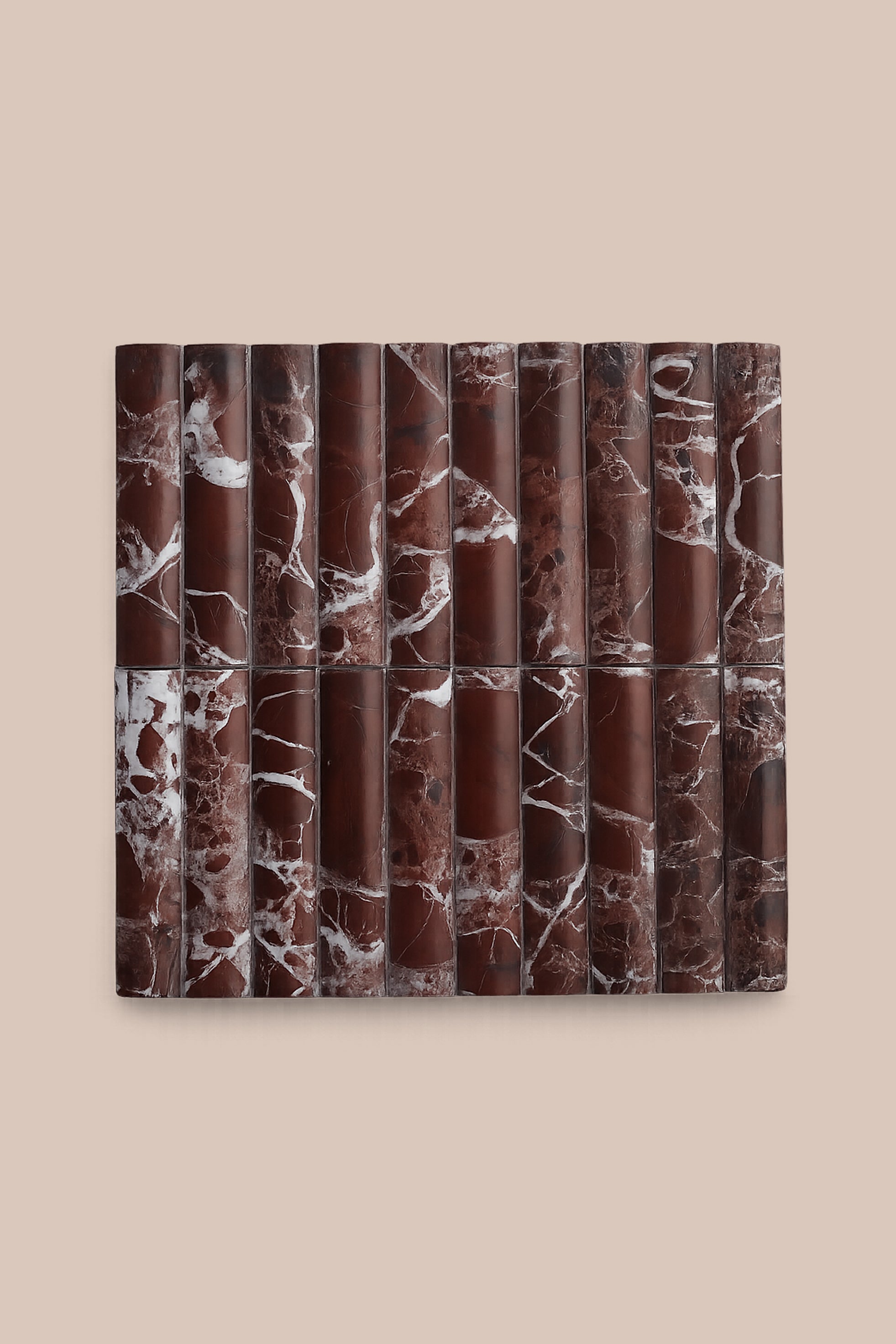 Fluted Stone Tile – 15 × 30 cm