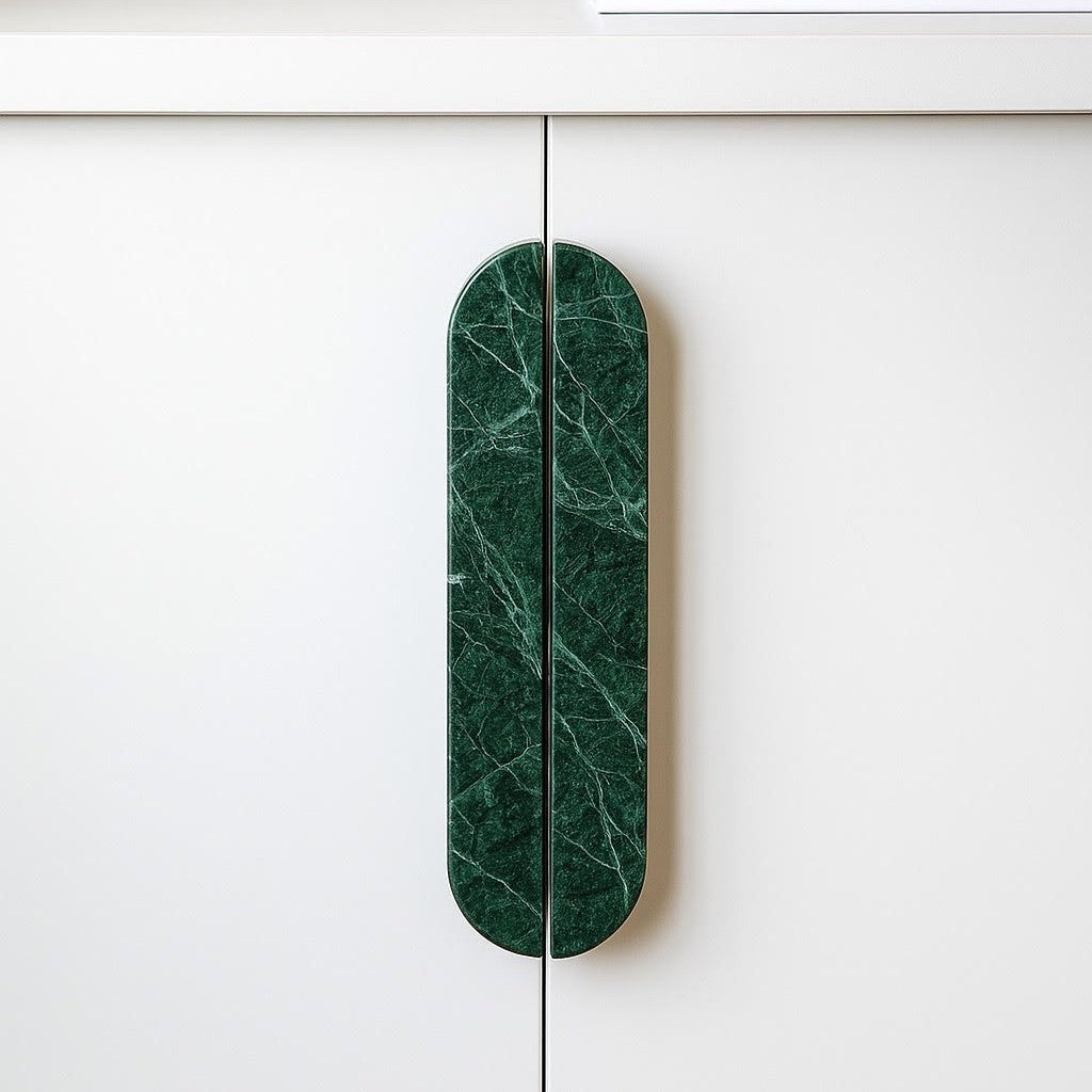 Marble Door Handle Oval