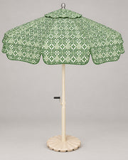 Azure Mosaic Umbrella — Emerald Green Studio