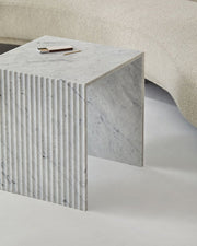طاولة جانبية FLUTED Side Table