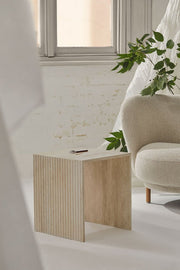 طاولة جانبية FLUTED Side Table