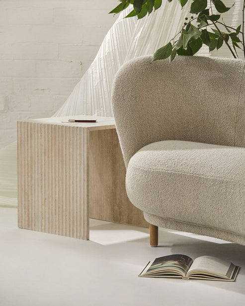 طاولة جانبية FLUTED Side Table