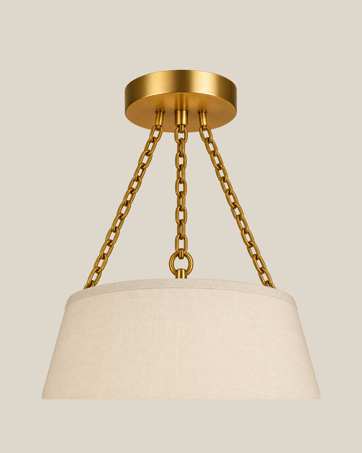 LA LUZ ÉTOILE Tassel Pendant — Burgundy Suspension Detail