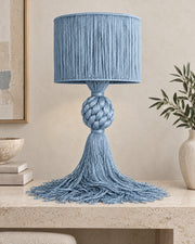 LA LUZ MUSE Table Lamp — Baby Blue Lifestyle