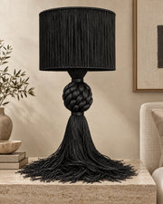LA LUZ MUSE Table Lamp — Black Lifestyle