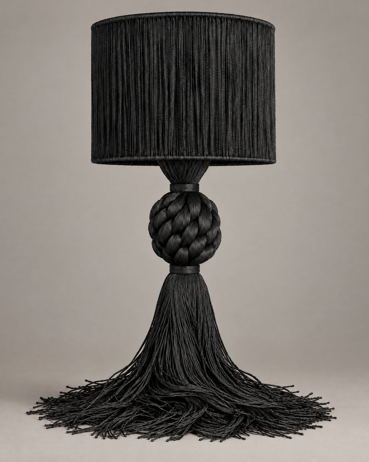LA LUZ MUSE Table Lamp — Black Studio