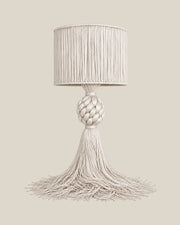 LA LUZ MUSE Table Lamp — Off white Front
