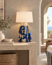 LA LUZ TASSELLE Table Lamp — Ocean Lifestyle