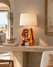 LA LUZ TASSELLE Table Lamp — Sunset Lifestyle