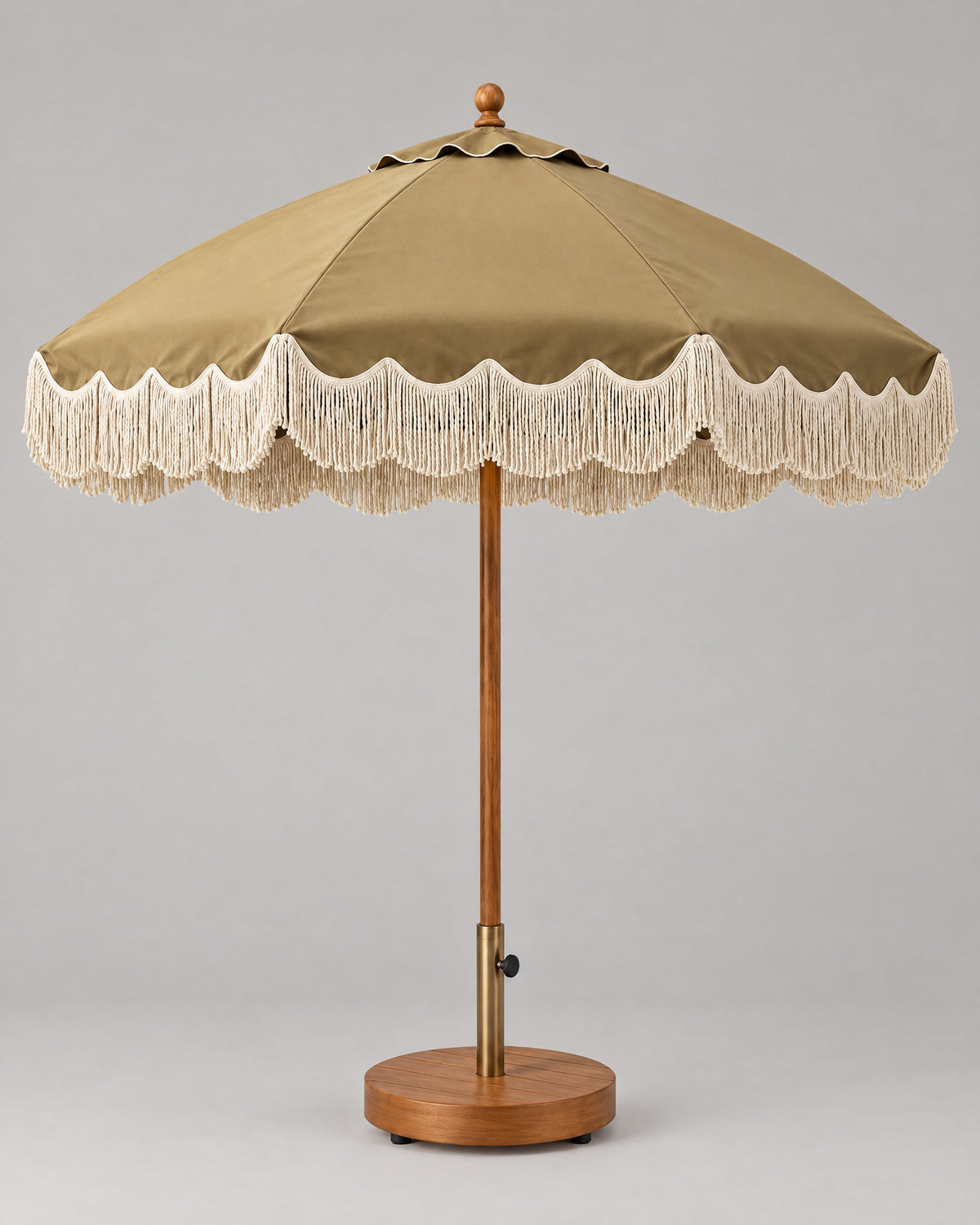 Ripple Edge Umbrella — Sand Studio