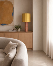 Roma Table Lamp in a lifestyle setting inspired by the supplied home references, scene 5.
